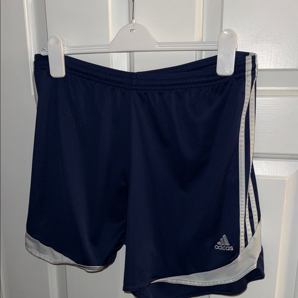 Adidas Women's Dark Blue Athletic Shorts